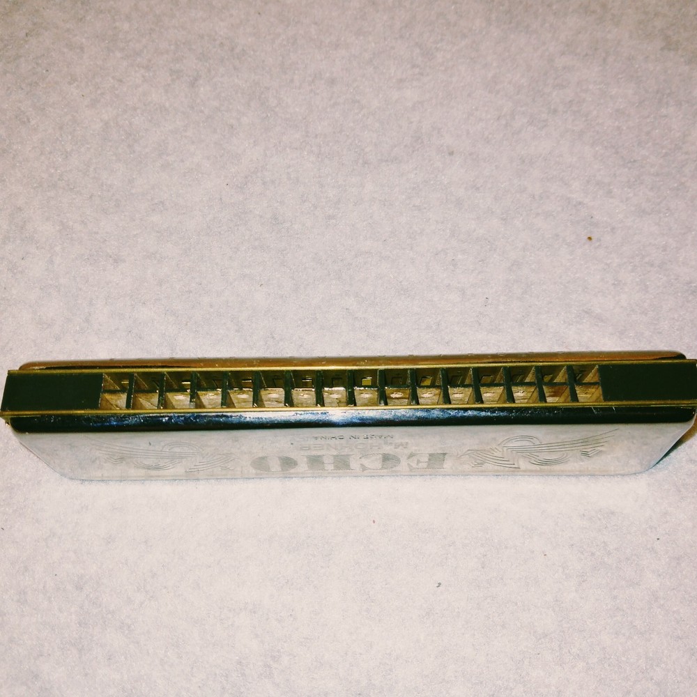 Vintage Harmonica M Hohner Echo Key C *Read*
