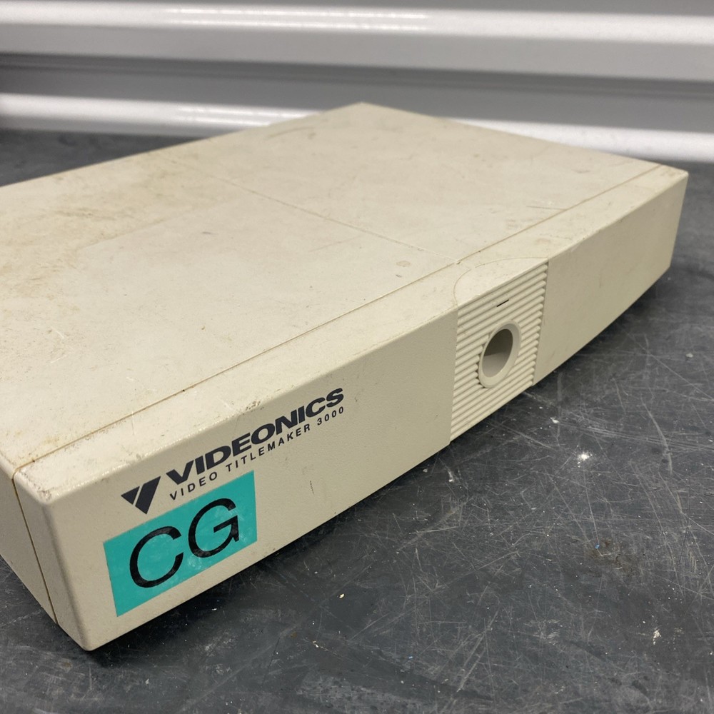 VIDEONICS, TM3000NTSC, VIDEO TITLEMAKER 3000