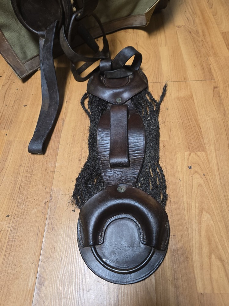 US Cavalry M1904 McClellan Saddle Marked JCH,LEW
