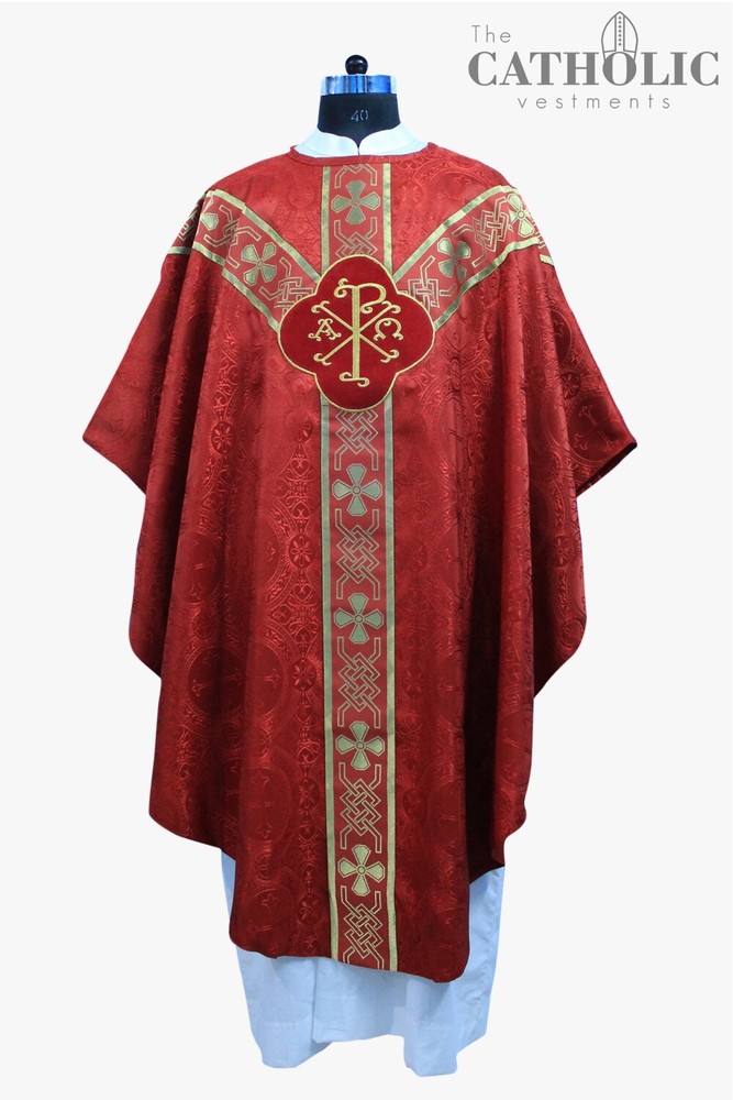 Red Gothic Vestment & Mass Sets
