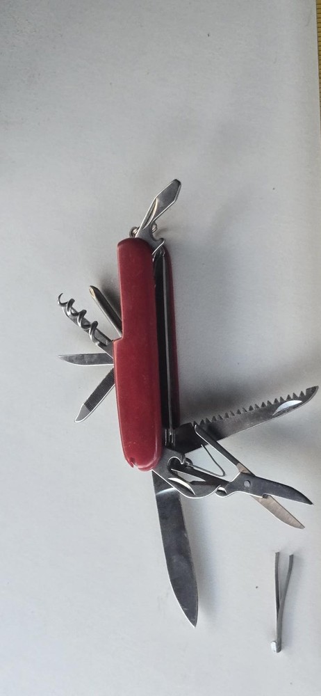 Unbranded Stainless Steel 10 Function Multi Camping Tool Vintage