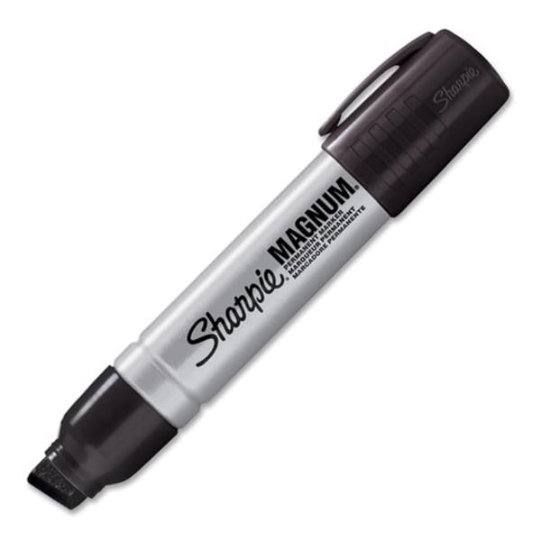 Sharpie 2178494 Industrial Marker, Oversized Chisel Tip, Black