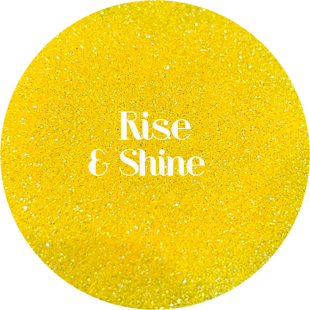 Premium Polyester Glitter - Yellow Iridescent
