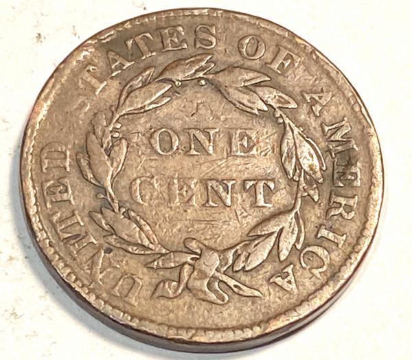 1835 Large Cent Nice Looking Very Fine #1
