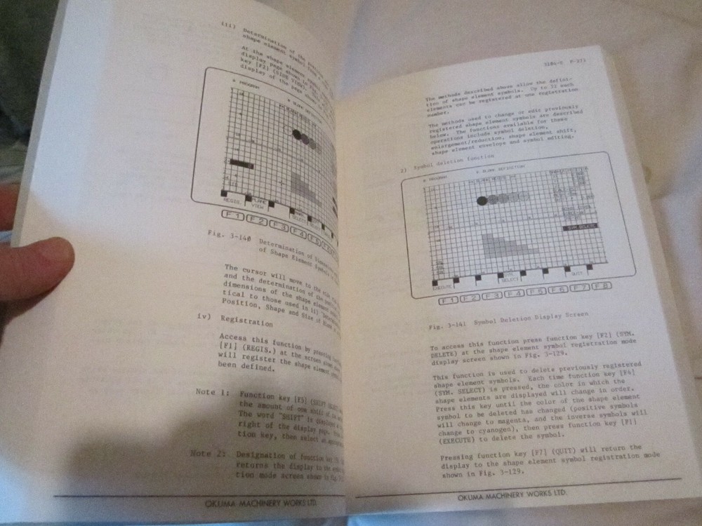 Okuma TM-APT-GII/M Interactive Automatic Programming Factory Operation MANUAL
