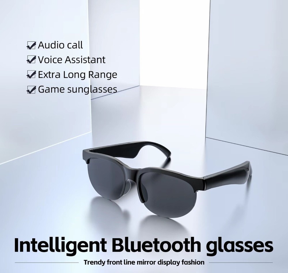 (2 Pack) XG88 Pro Smart Glasses, Wireless Bluetooth
