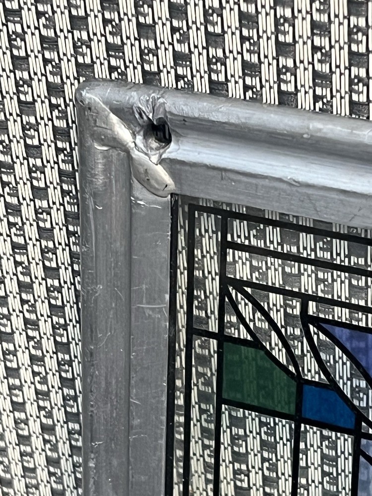 Frank Lloyd Wright Foundation Water Lillies Stained Glass Panel - Window Decor