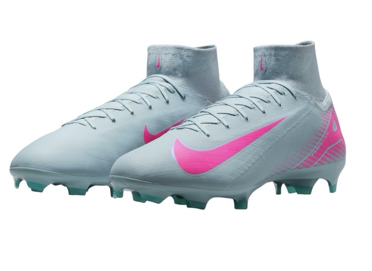 Nike Zoom Mercurial Superfly 10 Pro FG ACC 'Prism Pack' Ocean Cube HF9433-301 Sz