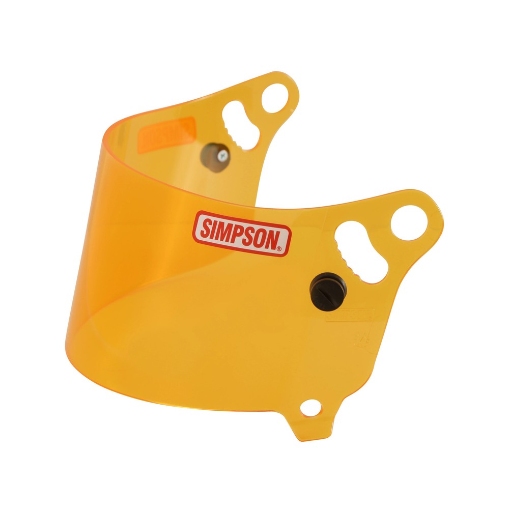 Simpson Racing VPR02 Viper Helmet Shield Amber Each