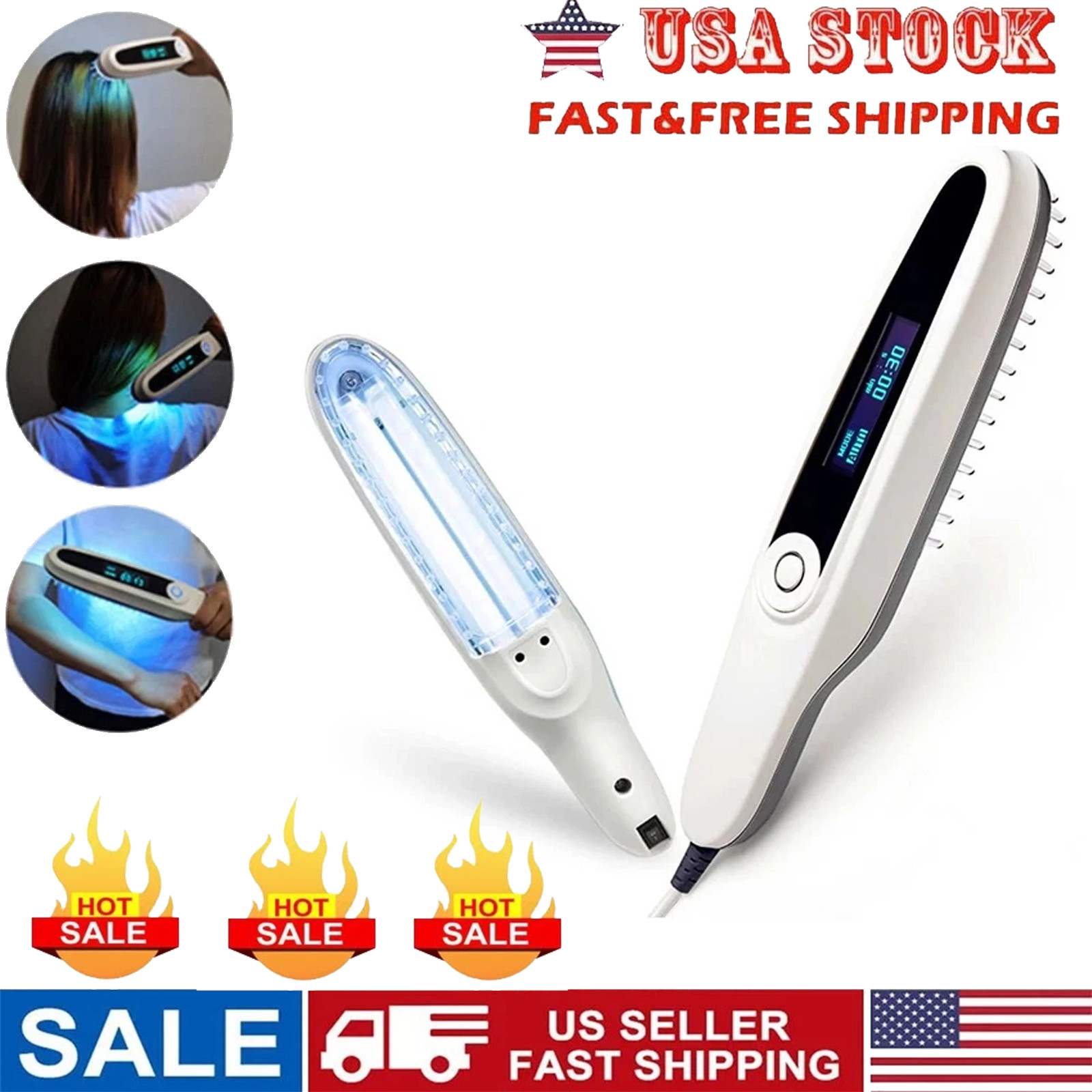 311nm UVB Phototherapy Lamp Narrowband – Handheld UVB Light Device BulbfR