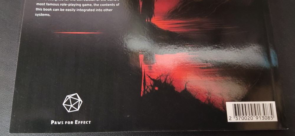 100 Curses and Diseases Paws for Effect 5E Compatible 2024 PB