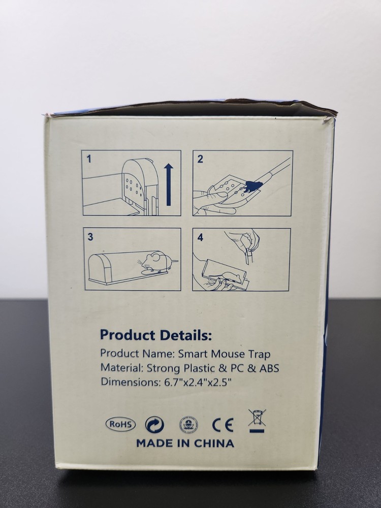 Humane Mouse Traps No Kill, Release Mouse Trap Reusable Mice Trap Live Catch