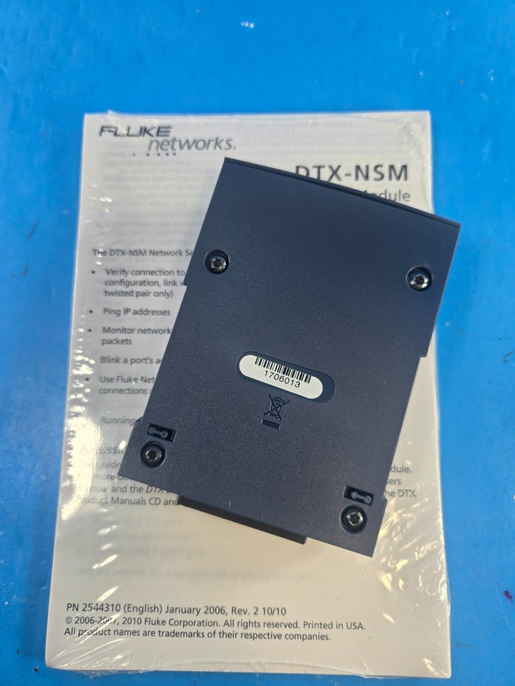 Fluke DTX-NSM Network Service Module