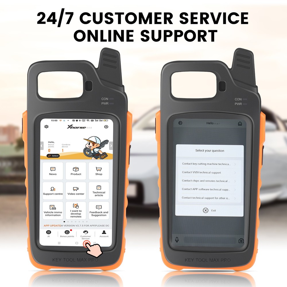 Xhorse VVDI Key Tool Max PRO Combines Key Tool Max and Mini OBD Tool Functions