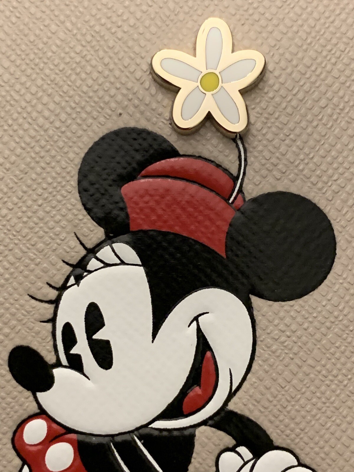 KATE SPADE DISNEY MINNIE MOUSE LACEY ZIP AROUND SAFFIANO LEATHER WALLET NWT $229