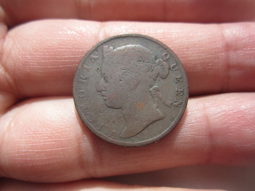 KEY DATE 1883 STRAITS SETTLEMENTS 1/2 CENT