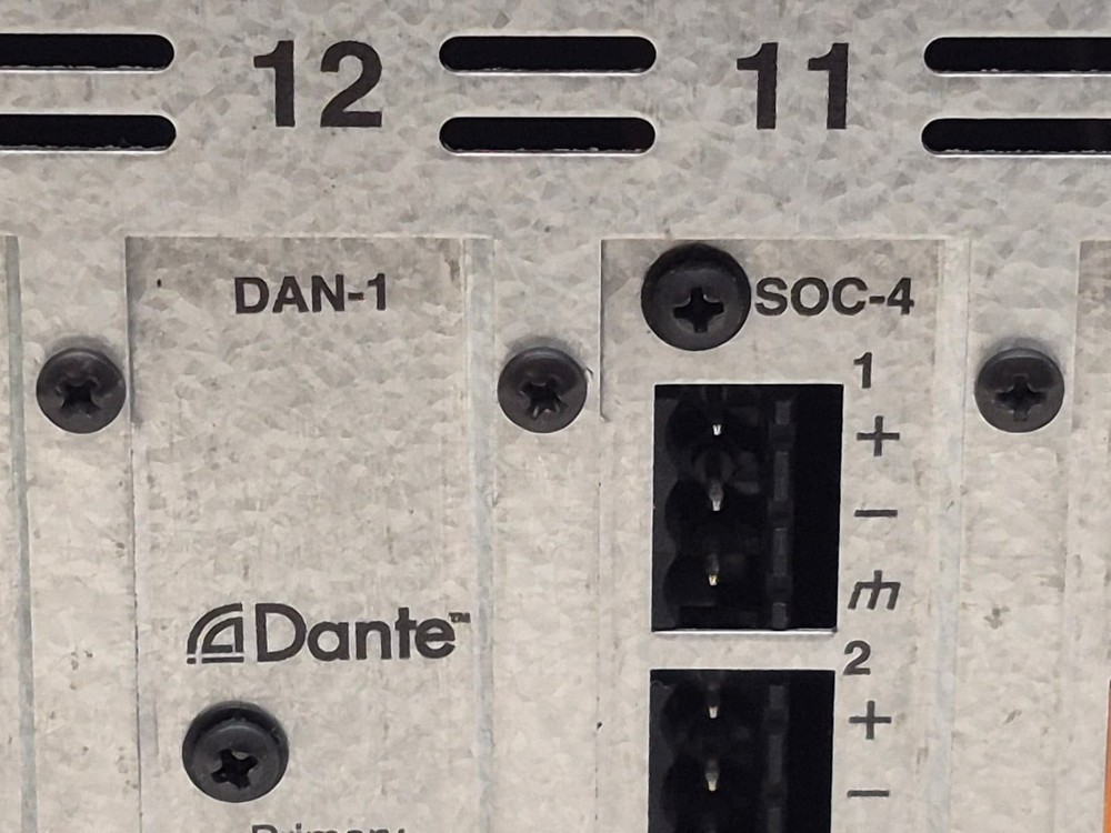 Biamp Tesira SERVER-IO w/ 14 Cards (Read Description)