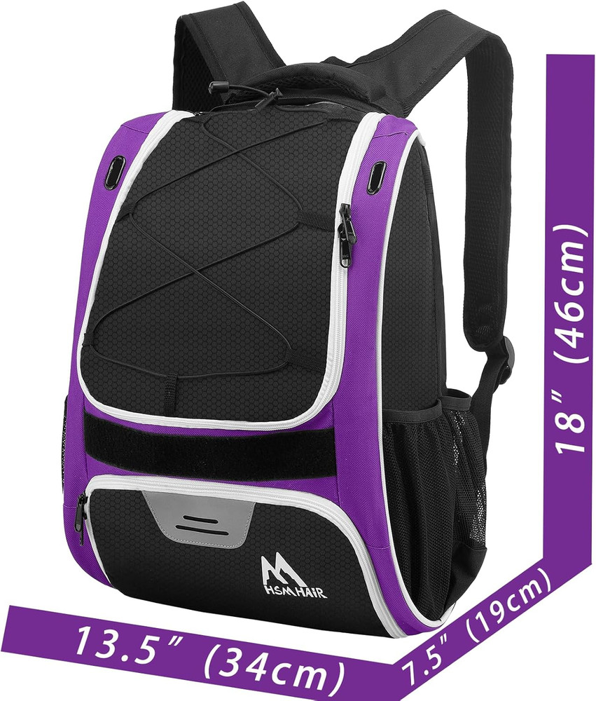 Baseball Bag-Baseball Backpack Holder for Baseball, Large Main Compartment,Softb