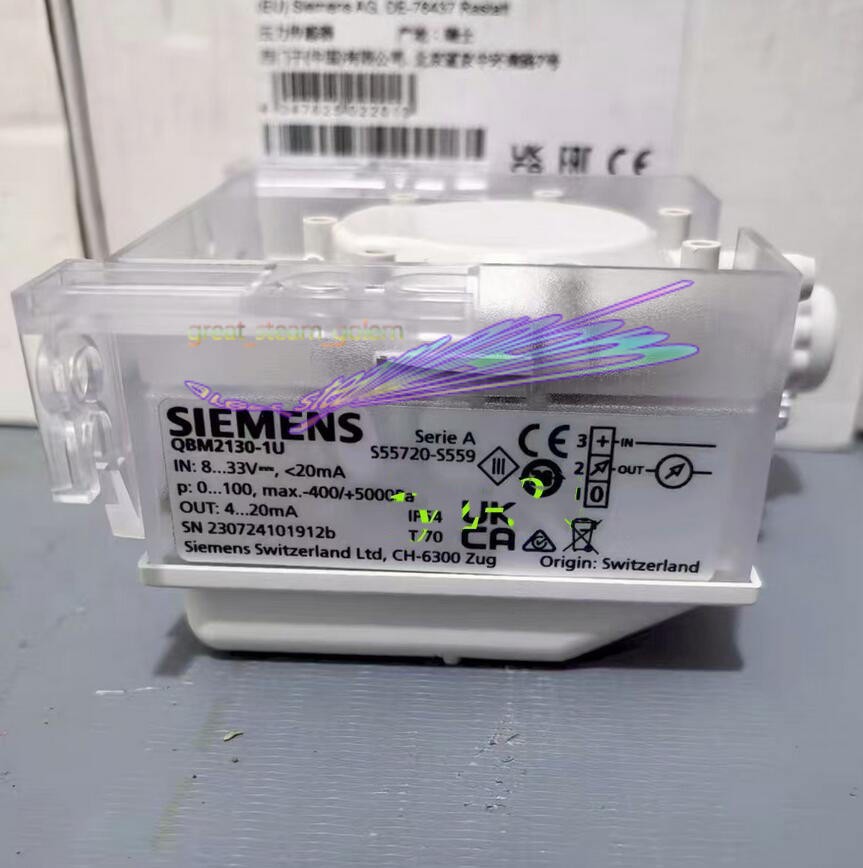 ONE Siemens QBM2130-1U difference pressure sensor New