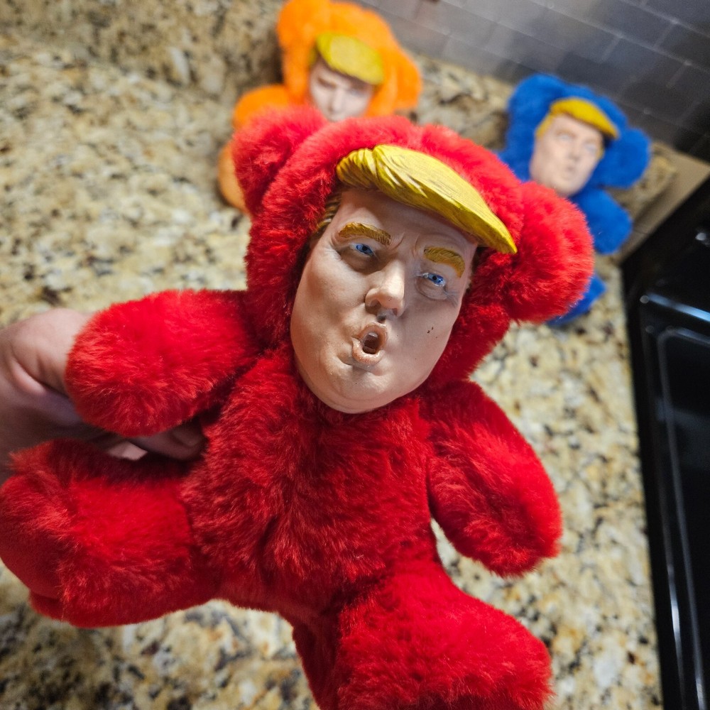 Trump plush teddy bear
