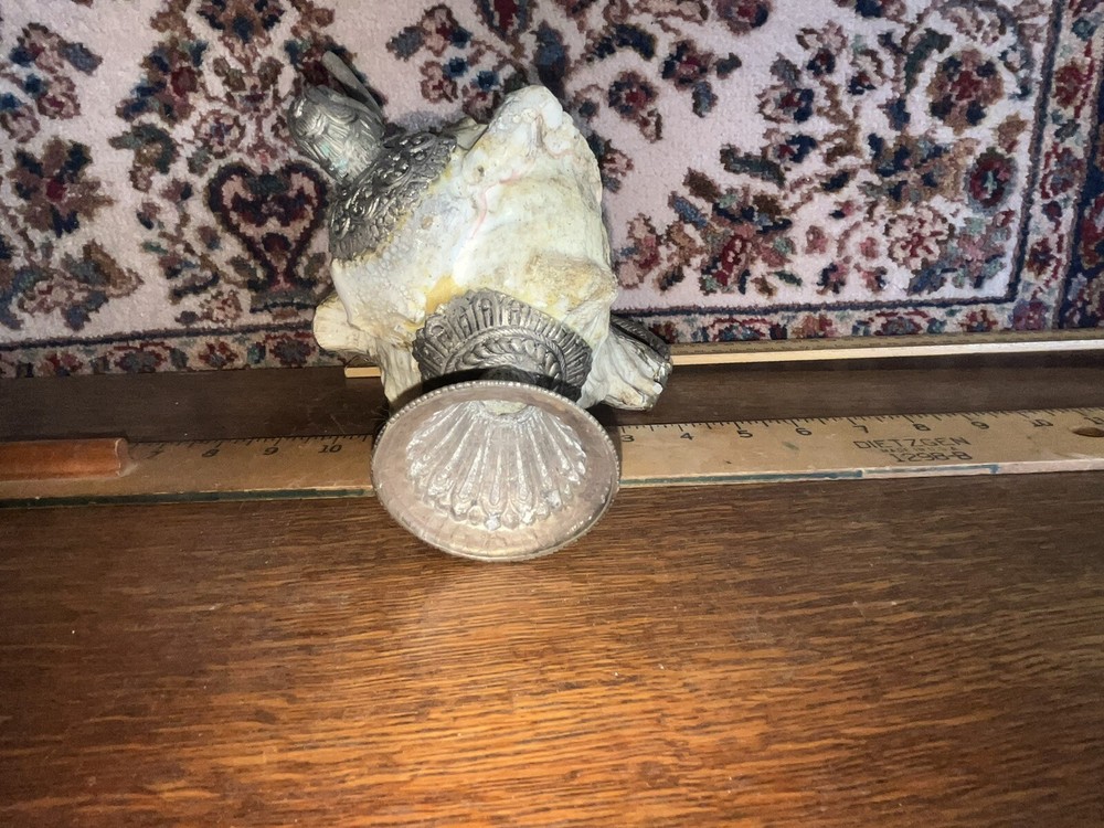 Silverplate & Sea Shell Wine Server