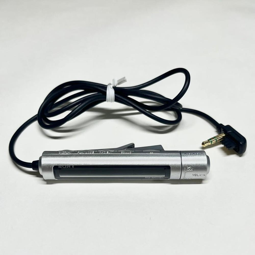 Sony RM-MC11EL Remote Control for MD MiniDisc Walkman Silver