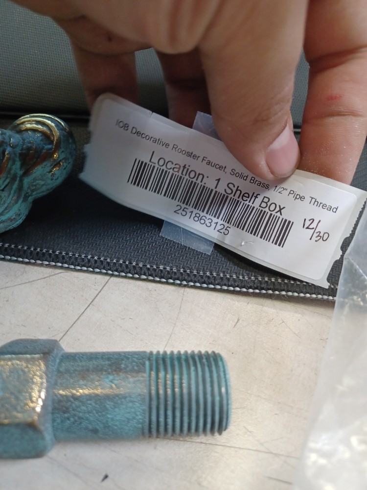 IOB Decorative Rooster Faucet Solid Brass