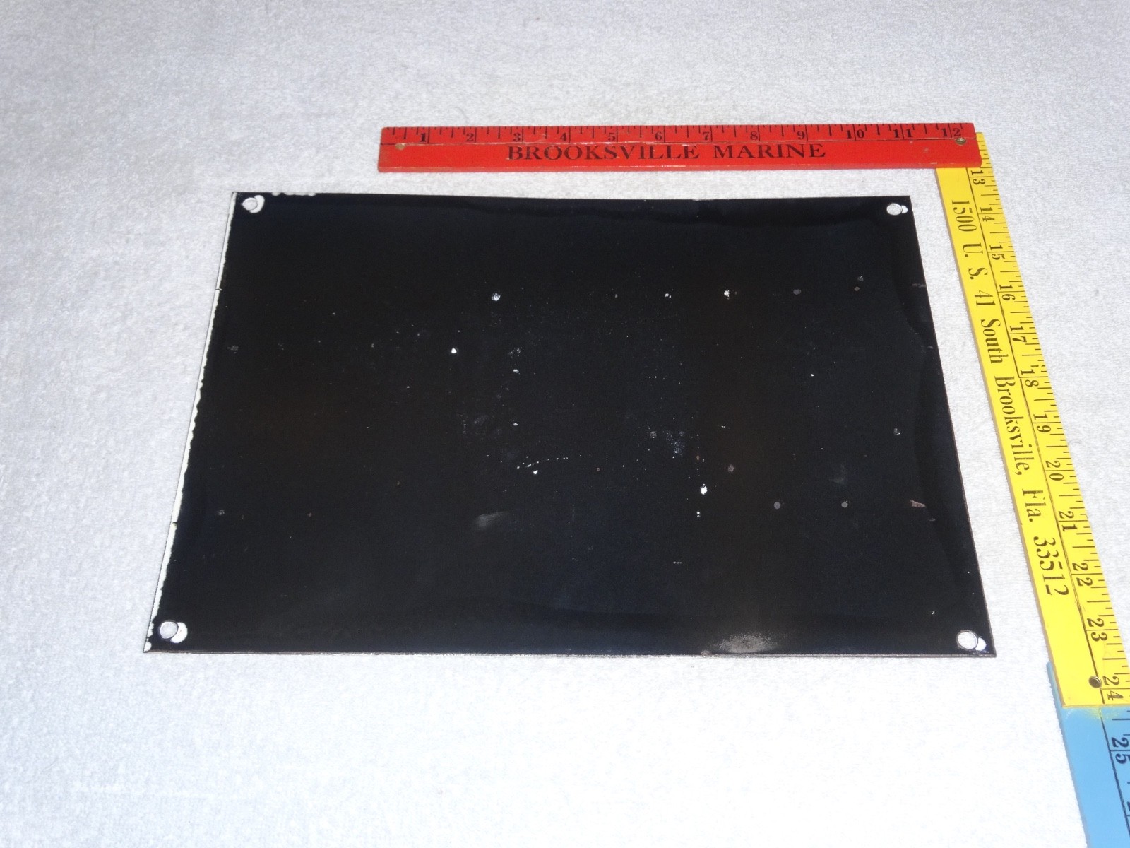 VINTAGE TRIUMPH MOTORCYCLES DEALER PORCELAIN METAL GASOLINE OIL SIGN!