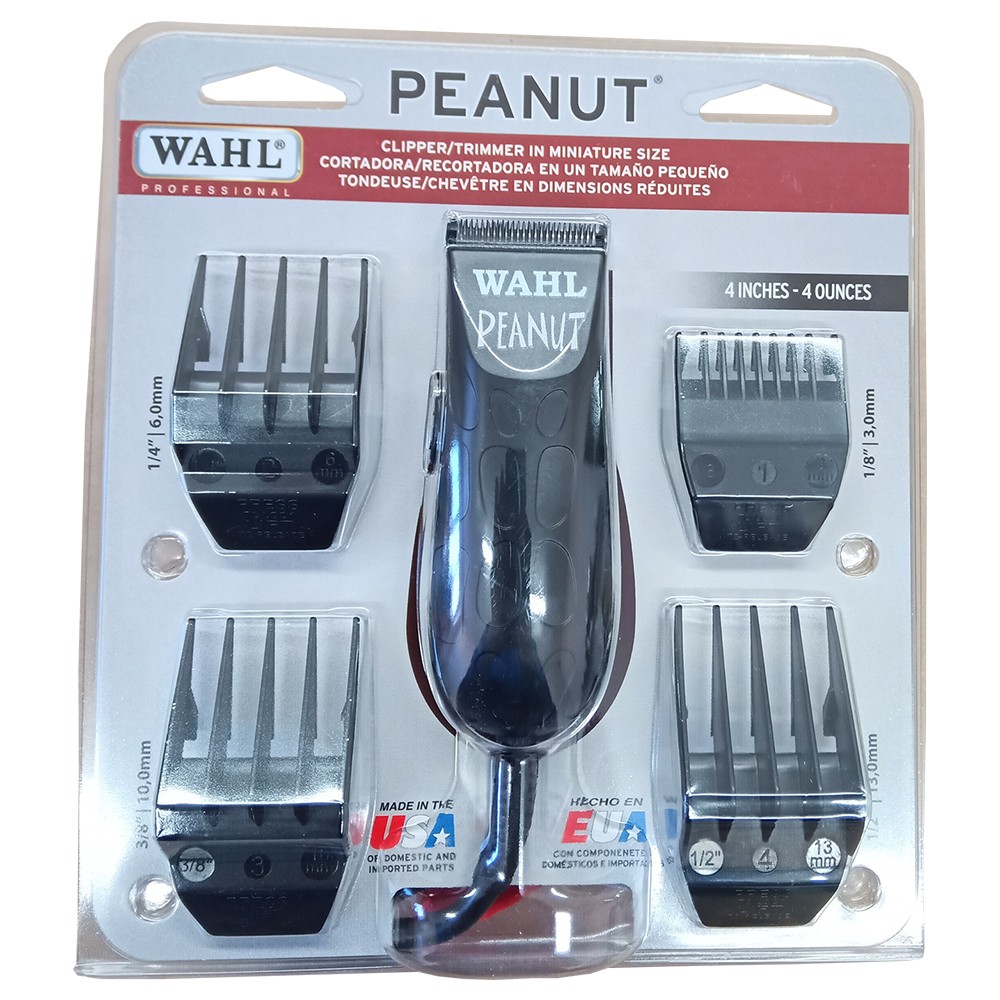 Wahl Professional 8655 Classic Series Peanut Corded Clipper Trimmer Black