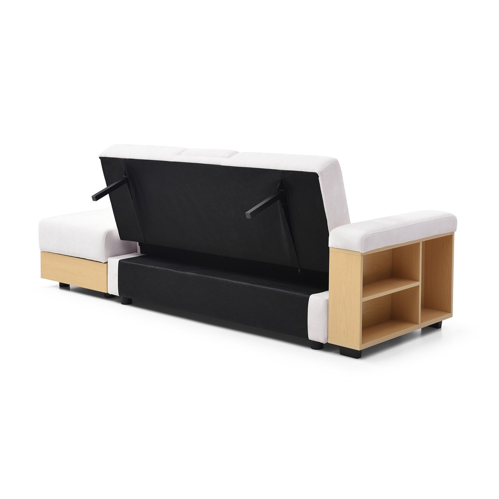 Convertible Sleeper Sofa Couch,Multifunctional Double Folding Sofa Bed,Storage