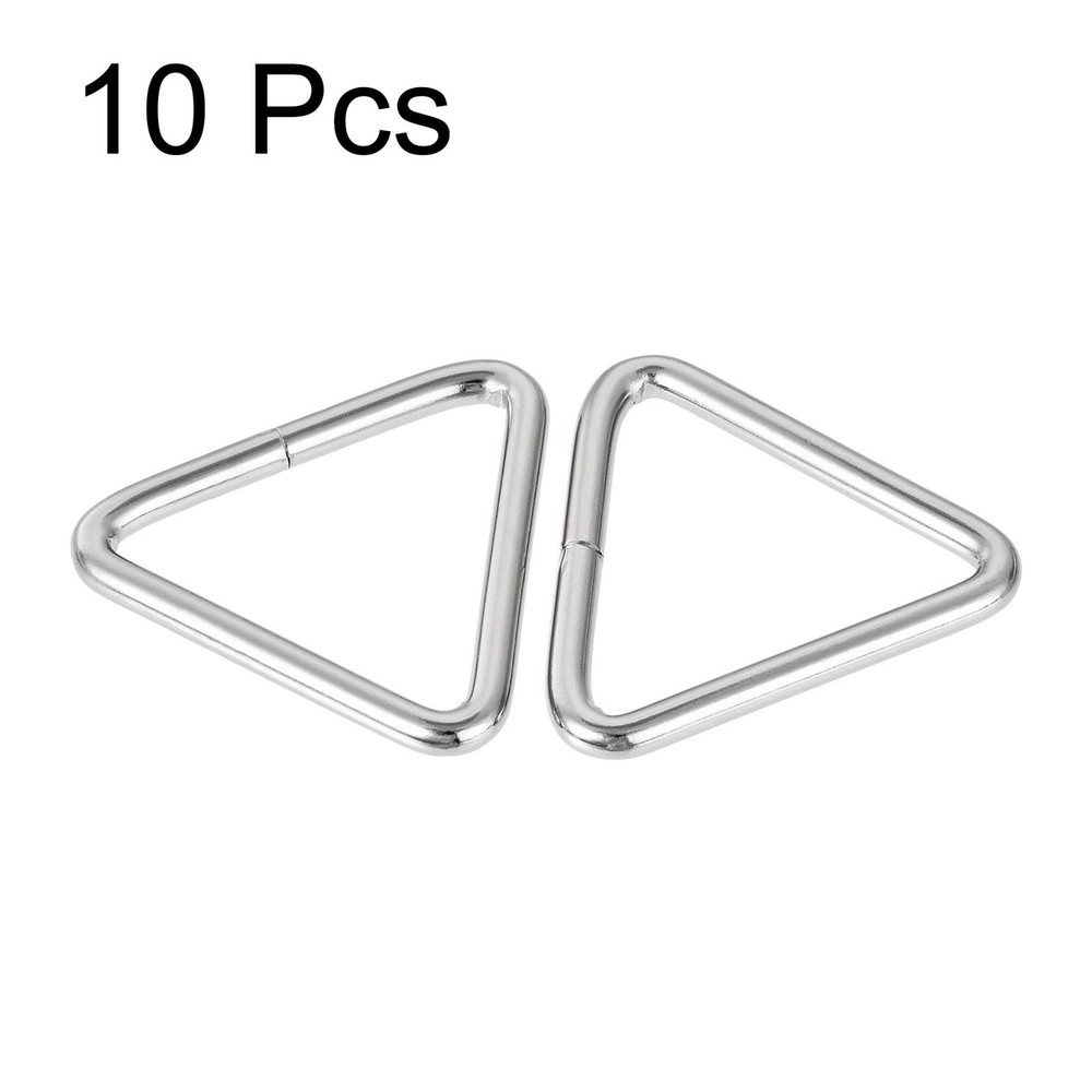 Triangle Ring Buckle 1.46" (37mm) Inner Hardware Width 10pcs