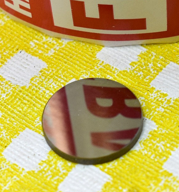 3/4 Inch Diameter Planar Mirror or ~ND1 Filter or Beam Sampler