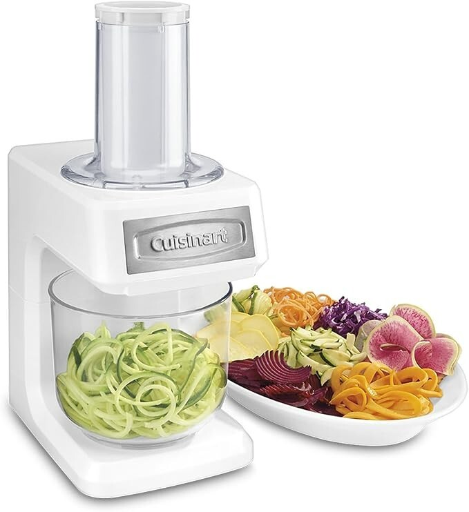 Cuisinart SSL-100 Prep Express Slicer Shredder Spiralizer White Open Box