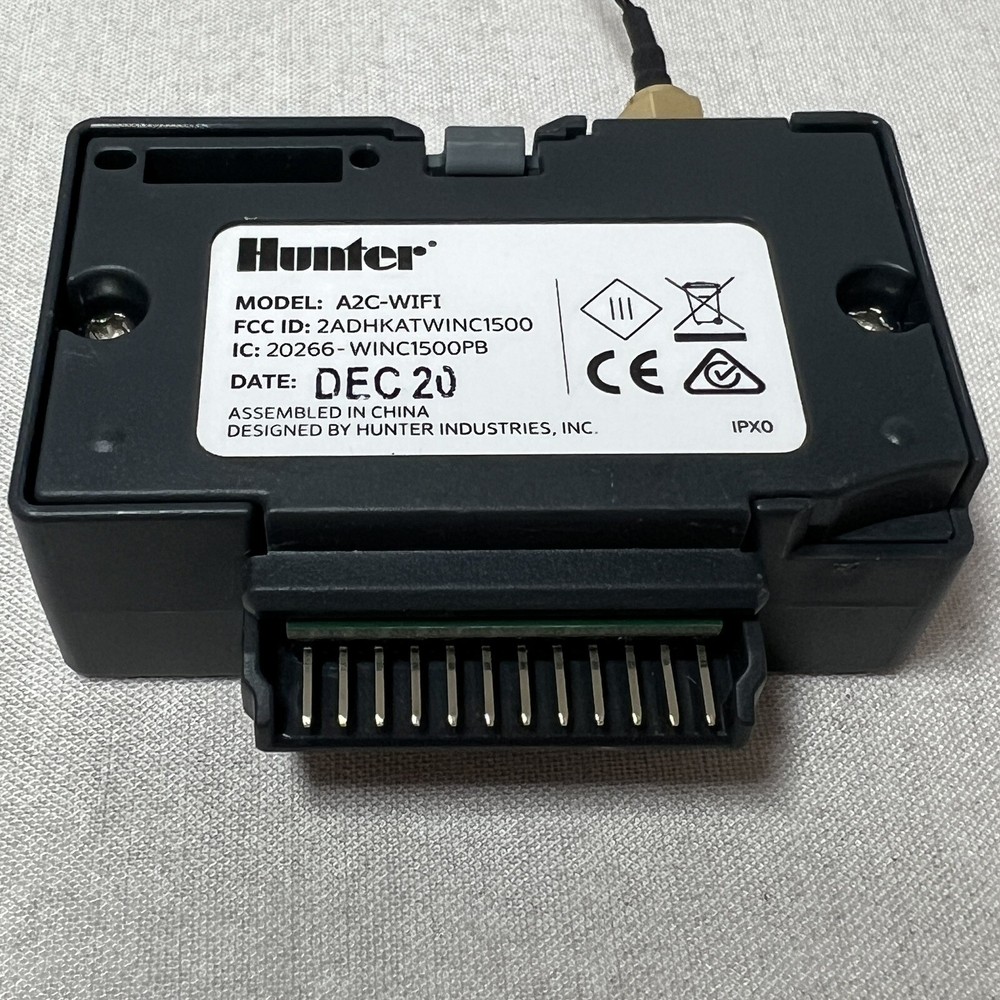 Hunter A2C-WIFI A2CWIFI WiFi Module for ACC2 Irrigation Controller Timer