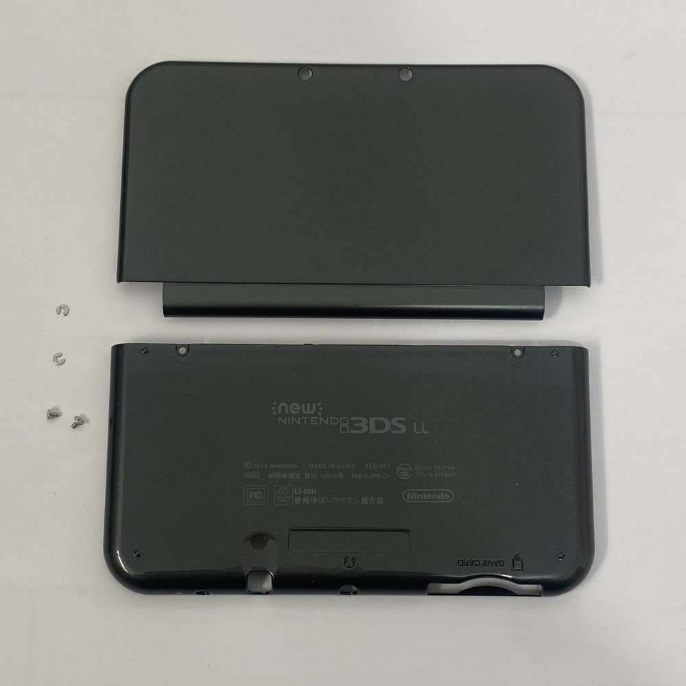 Black A+E Cover Shell Housing Front Back Case Replace For New Nintendo 3DS XL/LL
