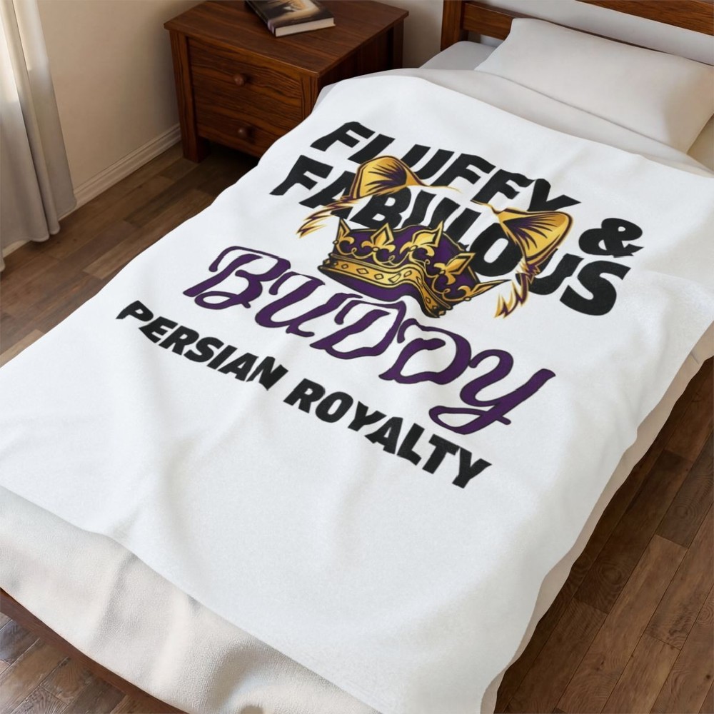 Custom Persian Cat Pet Lover Gift Set Blanket Mug Personalized Name Bundle