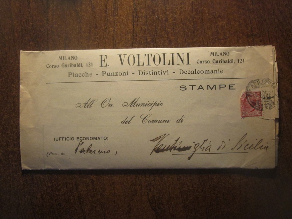 ITALY E. VOLTOLINI ADVERTISING