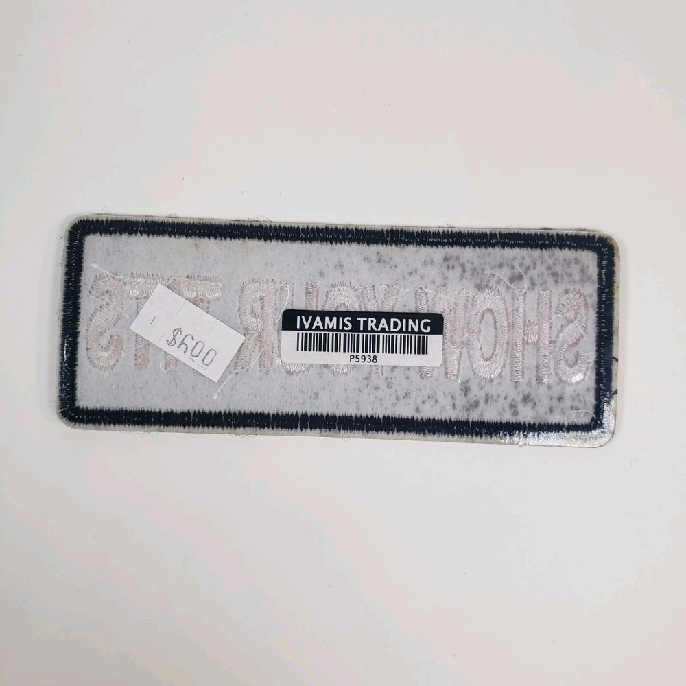 SHOW YOUR T*TS - IRON or SEW ON PATCH