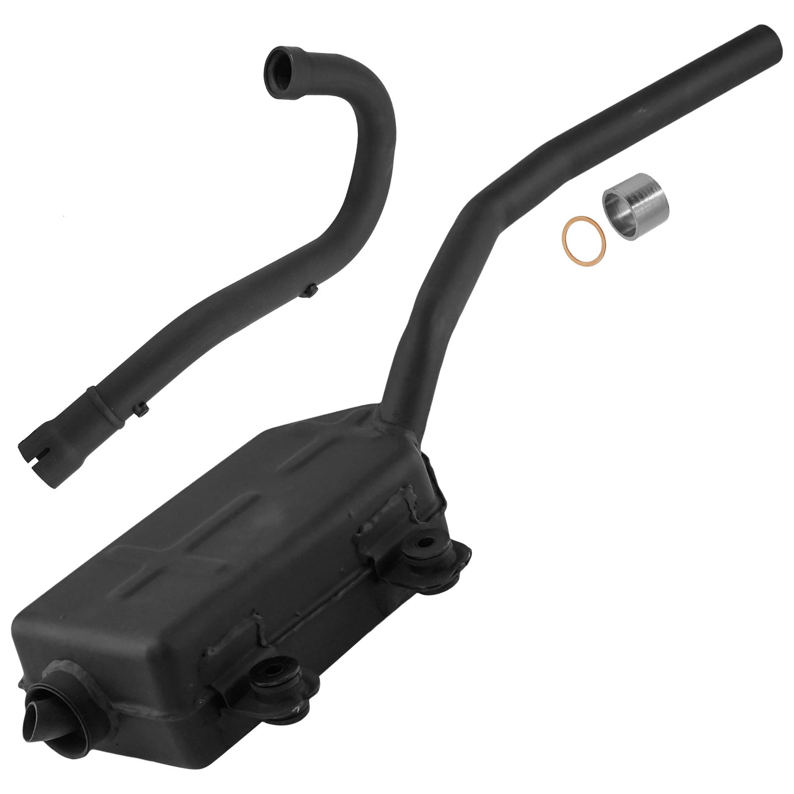 Caltric Exhaust Muffler & Pipe Gaskets For Kawasaki Bayou 300 KLF300B 1988-2004