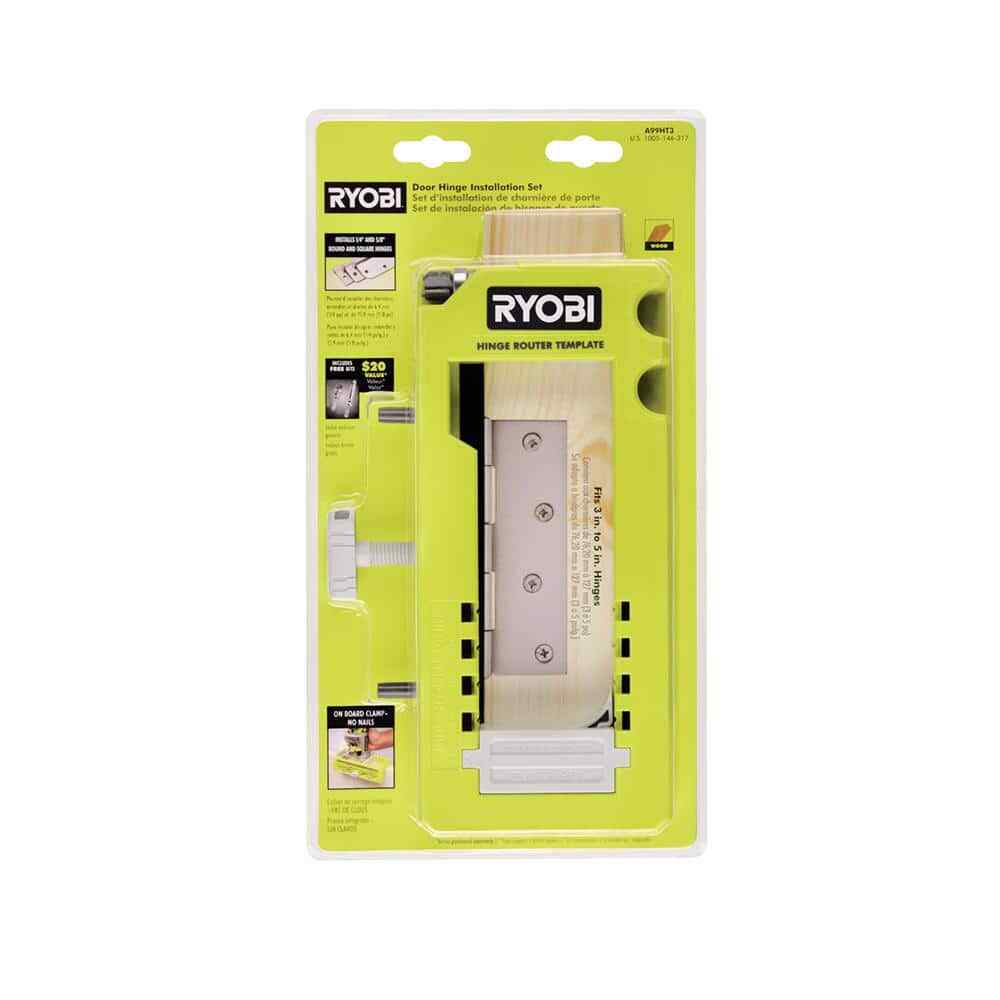 RYOBI Door Hinge Template
