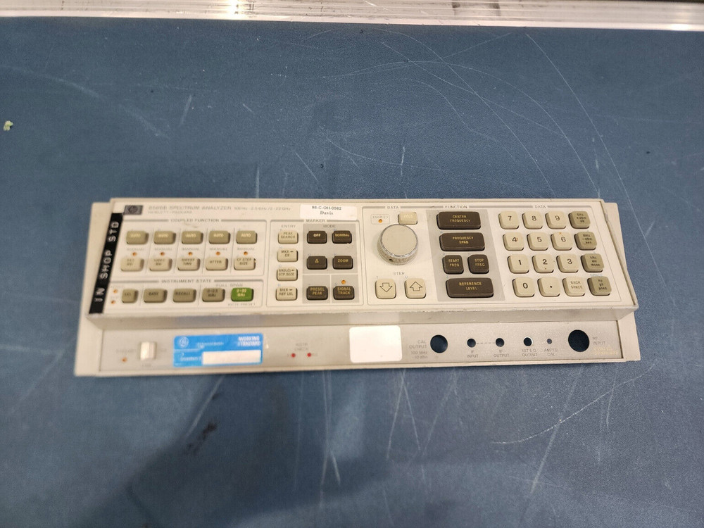 HP/Agilent 8566B Spectrum Analyzer Front Panel Unit #2