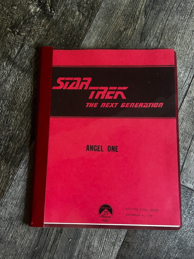 STAR TREK Script The Next Generation Angel One Revised Final Draft Nov 9 1987