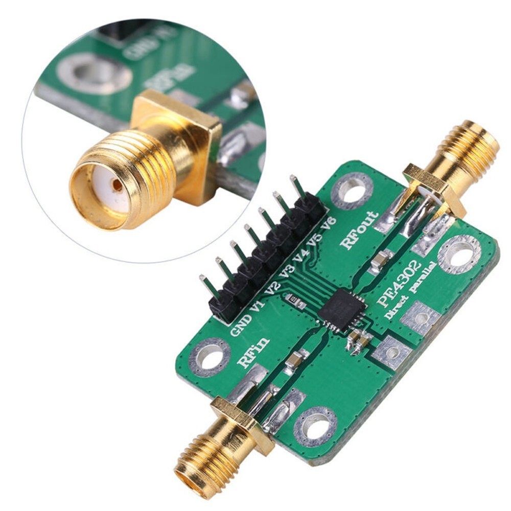 Programmable Gain Attenuator PE4302 Module Bandwidth from 1MHz to 4GHz