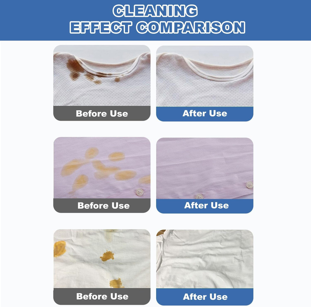 300ML Non Ionic Clothing Emulsifier Stain Remover Spray Active Enzyme Laundry