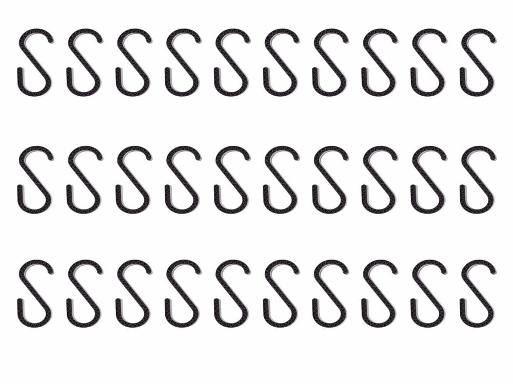 30 Prox  Cable Management S-Hooks for Truss Systems