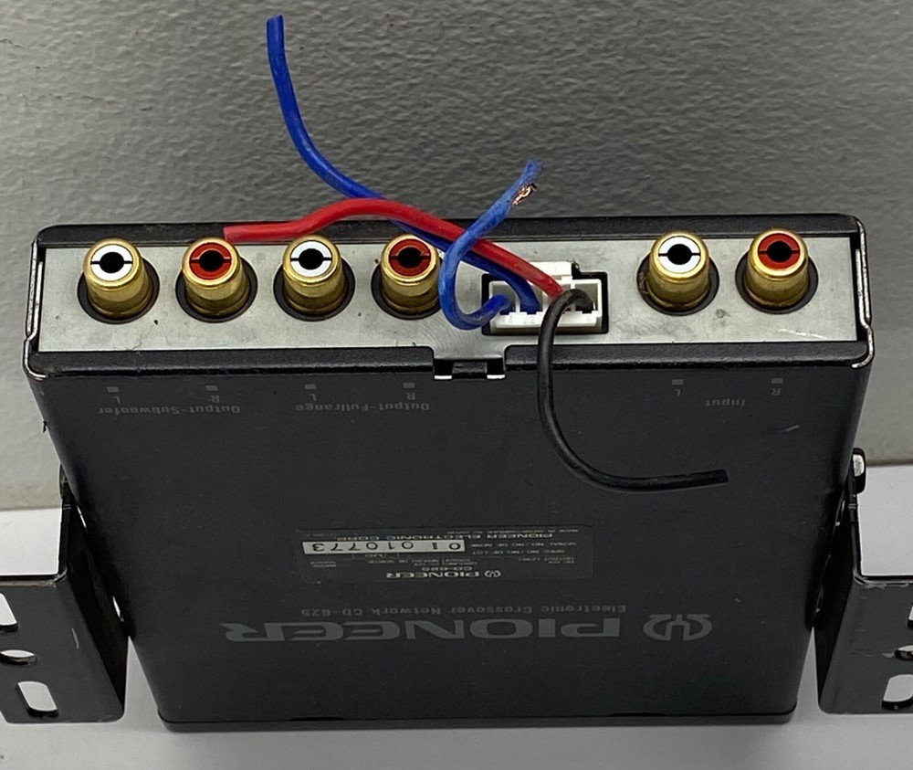 Pioneer CD-625 Vintage Electronic Crossover Network Black Old School UNTESTED