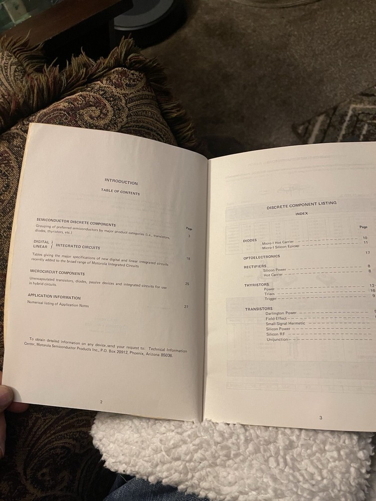 The Semiconductor Data Library By Motorola Second Edition Supplement One