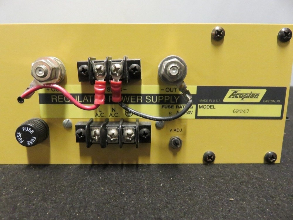 Acopian 6PT47 Regulated Power Supply