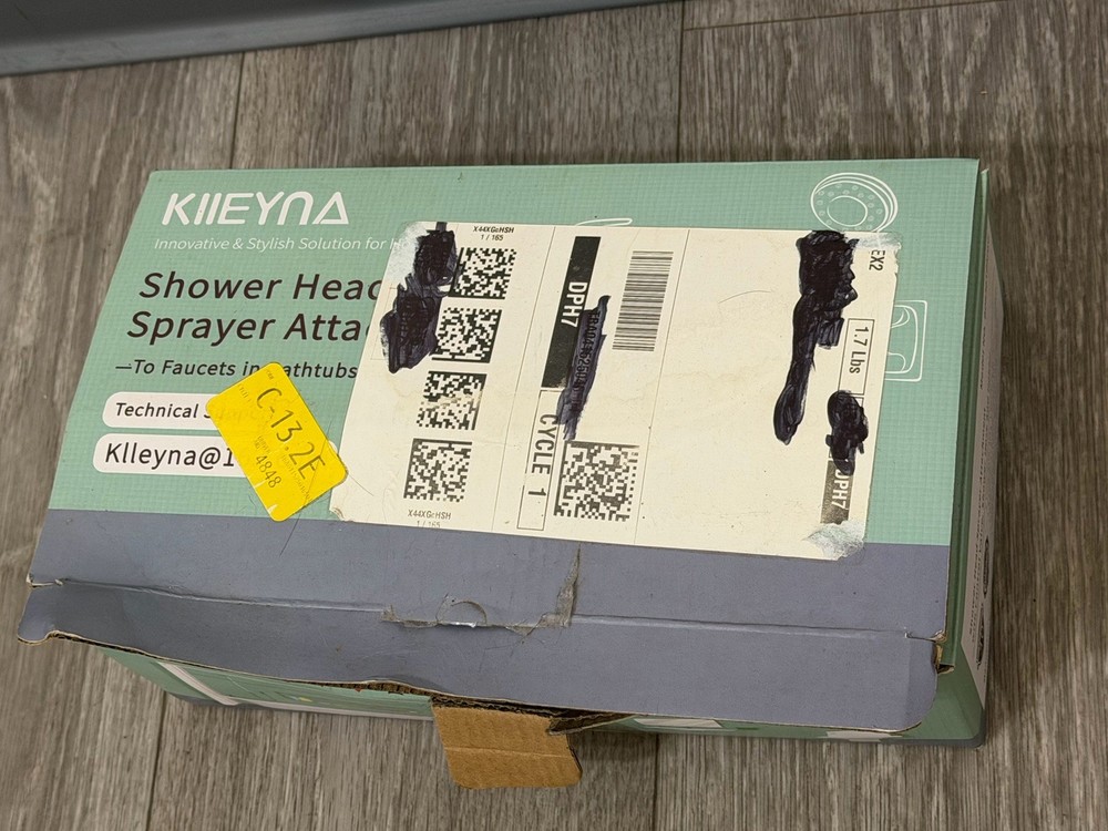 kiieyna shower heard sprayer attachment
