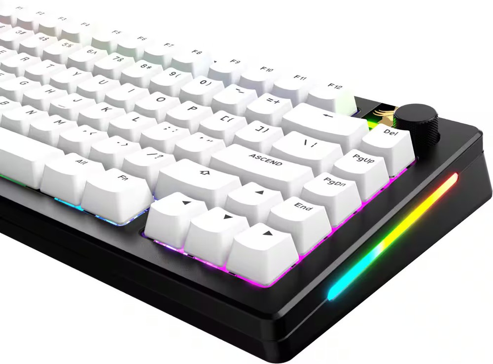 Glorious - GPBT Basics Universal Keycap Set Compatible with Most 100% 85% 80%...